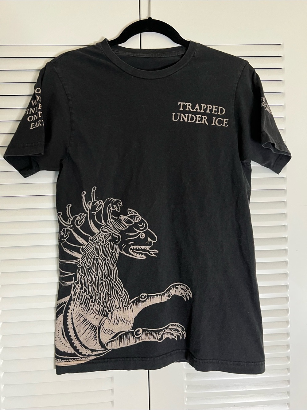 Trapped Under Ice mens t-shirt